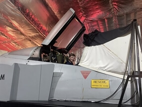 Customer Photo of F4 Phantom Full Motion Simulator